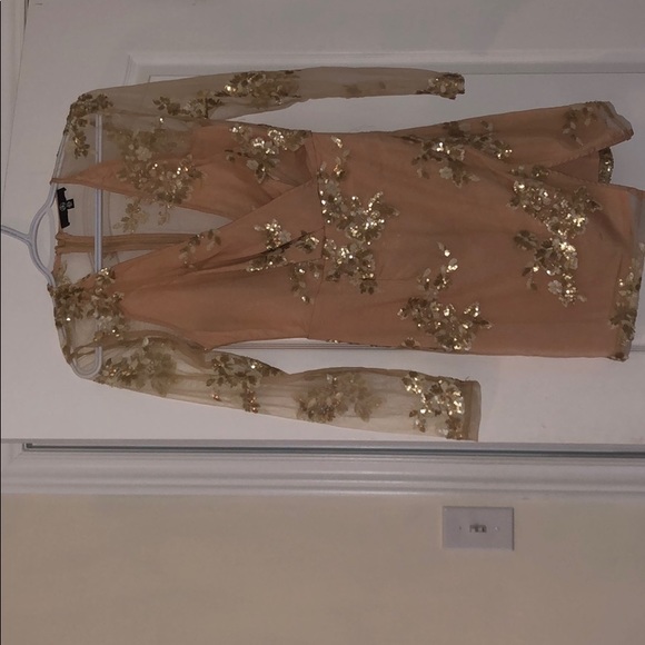 Missguided Sequin/Mesh Mini Dress (NEVER WORN) - Picture 7 of 7